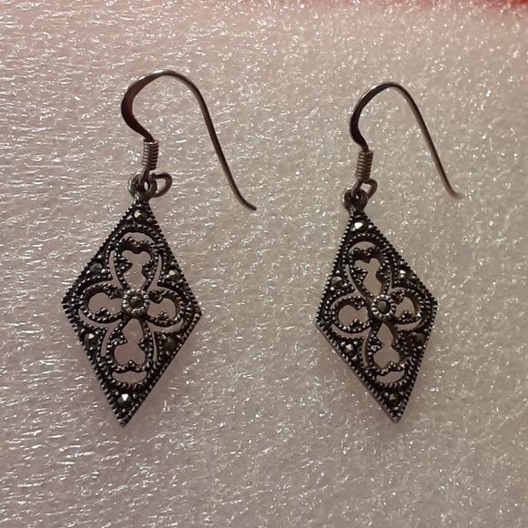 925 Silver Earrings - Picture 1 of 4